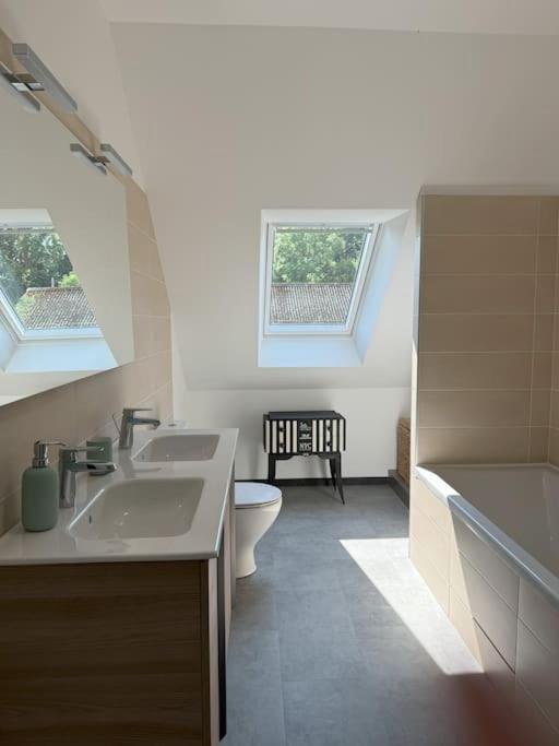 Gite De Charme A La Ferme - Duplex Landrevarzec ภายนอก รูปภาพ