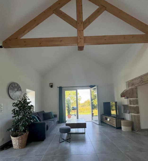 Gite De Charme A La Ferme - Duplex Landrevarzec ภายนอก รูปภาพ